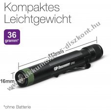 GP Batteries CP22 UV zsebl�mpa 365nm 1x AAA 1,5V elemmel