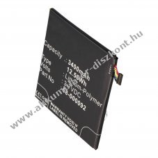 Helyettes�t� Akkumul�tor Amazon Kindle Fire HD 6 3,7V 3400mAh Li-polimer
