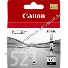 Eredeti Canon tintapatron CLI-521BK 9ml fekete nyomtat�