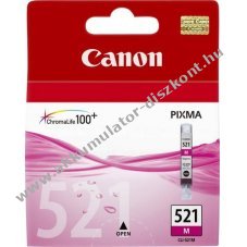 Eredeti Canon tintapatron CLI-521M magenta 9ml nyomtat�