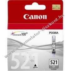 Eredeti Canon nyomtat� tintapatron CLI-521GY 9ml sz�rke