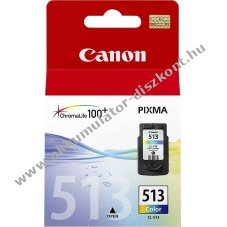Eredeti Canon tintapatron CL-513 13ml sz�nes nyomtat�hoz