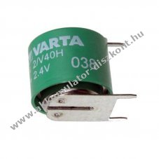 Varta 2/V40H 2,4V 40mAh gombakku ipari NiMH