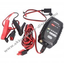 ABSINA 7-�ll�sos gyors t�lt� 6V/12V 0,8A IP65 �lom, zsel�, LiFePO4