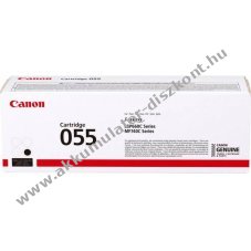 Eredeti Canon 055 l�zertoner fekete 2300 oldal nyomtat�hoz