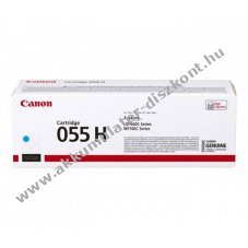 Eredeti Canon l�zertoner 055H cyan 5900 oldal nyomtat�