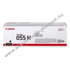 Eredeti Canon l�zertoner 055H fekete 7600 oldal nyomtat�