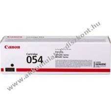 Eredeti Canon l�zertoner 054 fekete 1500 oldal nyomtat�