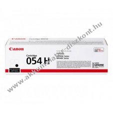 Eredeti Canon l�zertoner 054H fekete 3100 oldal nyomtat�