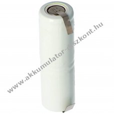 Borotva �s fogkefe Akkumul�torpakk 2,4V 1100mAh 2/3A U-alak� forrf�llel NiMH