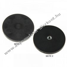 Fekete m�gnes 66mm 20kg tapad�er� 306000 kompatibilis 20W LED munkal�mpa