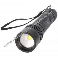 Arcas 18W LED zoom zsebl�mpa 6x AA elemmel