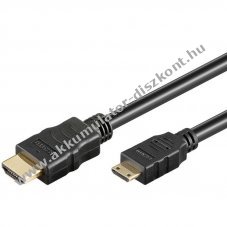 High Speed HDMI Ethernet k�bel 1,5m A-csatlakoz� - C (mini) csatlakoz�