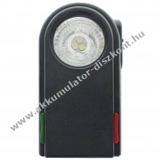 BW Signal zsebl�mpa lila �s z�ld sz�r�vel fekete m�anyag h�zban