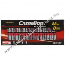 Camelion Plus AA Mignon ceruza LR6 1,5V 36db/csomag hagyom�nyos elem alk�li