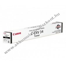 Eredeti Canon l�zertoner C-EXV 34 fekete 23.000 oldal nyomtat�
