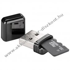 USB 2.0 microSD k�rtyaolvas� Micro SD/Micro SDHC/Micro SDXC/T-Flash