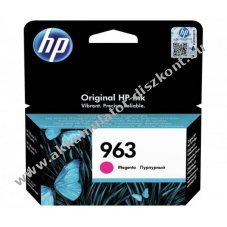 Eredeti HP tintapatron NR.963/3JA24AE magenta nyomtat�