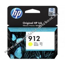 Eredeti HP tintapatron NR.912/3YL79AE s�rga nyomtat�