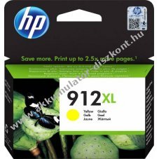 Eredeti HP tintapatron NR.912XL/3YL83AE s�rga nyomtat�