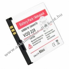 Helyettes�t� Akkumul�tor Li3707T42P3h463848 t�pus Vodafone VF227 VF228