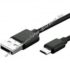 Helyettes�t� Akkumul�tor Micro-USB gyors t�lt�k�bel 1m fekete