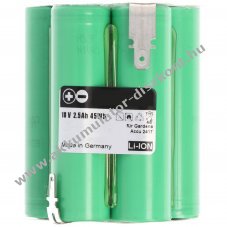 Helyettes�t� Akkumul�tor Gardena AccuCut 2417 18V 1600mAh kerti g�p Li-Ion