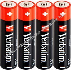 Verbatim alk�li elem AAA LR03 1.5V 4db/csomag