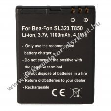 Helyettes�t� Akkumul�tor Bea-Fon SL320 T850 DRTEL-4D-01 Olympia Brio mobiltelefon