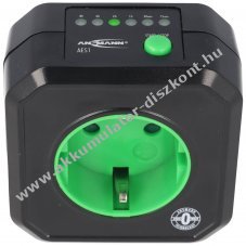 Ansmann Zerowatt AES1 id�z�tett energiatakar�kos konnektor 230V 2500W ZeroWatt technol�gia