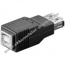 USB 2.0 Hi-Speed adapter A aljzatr�l B aljzatra