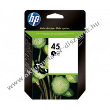 Eredeti HP tintapatron NR.45/51645AE 42ml fekete nyomtat�