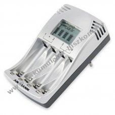 Ansmann Photocam IV akkumul�tor t�lt�  2/4x AA Mignon ceruza AAA (Micro) NiMH NiCd 100-240V