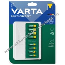 Varta Akkumul�tor t�lt� AA/AAA 8 hely USB-C asztali elemek n�lk�l NiMH