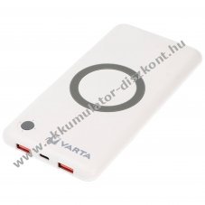 Varta powerbank Akkumul�tor 3,7V 10.000mAh vezet�k n�lk�li 2xUSB-A 1xUSB-C QC3.0 PD Li-Polymer