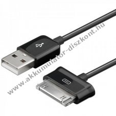 USB adat- �s t�lt�k�bel Samsung Galaxy Tab 7/10.1 tablet 1,0m fekete