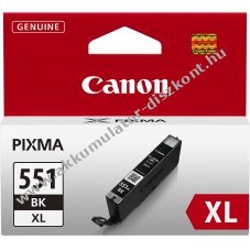 Eredeti Canon CLI-551BK XL 11ml fekete tintapatron nyomtat�