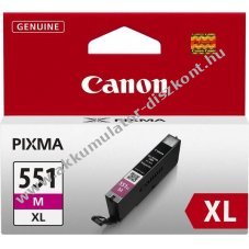 Eredeti Canon CLI-551M XL 11ml magenta tintapatron nyomtat�