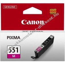 Eredeti Canon CLI-551M magenta 7ml tintapatron nyomtat�