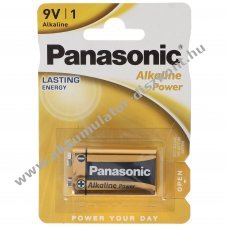 Panasonic Pro Power 6LR61 E-Block 9V 1db/csomag hagyom�nyos elem