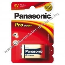 Panasonic PowerMax3 9V 6LR61 6LF22 GP1604A 522 1db/csomag hagyom�nyos elem