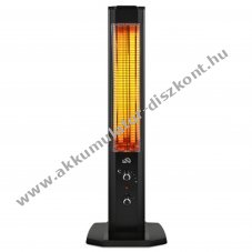 Camelion T24 elektromos h�sug�rz� termoszt�ttal 600-1200W fekete