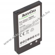Helyettes�t� Akkumul�tor Cisco CP-7925G CP-7725 74-5469-01 U8ZBAE12 3,7V 1400mAh mobiltelefon Li-Ion