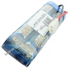 Helyettes�t� Akkumul�tor RacingPack Sub-C modell�p�t� 8,4V 4500mAh Tamiya csatlakoz� 1db/csomag NiMH
