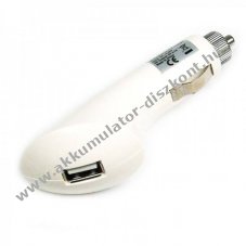 12V aut�s USB t�lt� 2,1A gyors t�lt�s