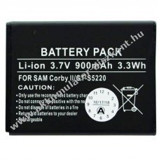 Helyettes�t� Akkumul�tor Samsung Galaxy Star 3 3,7V 900mAh Li-ion