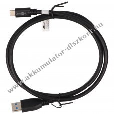 USB-C - USB A 3.0 adat- �s t�lt�k�bel 1,0m fekete