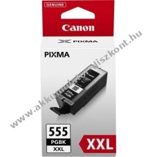 Eredeti Canon tintapatron PGI-555PGBK XXL fekete nyomtat�