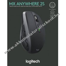 Logitech MX Anywhere 2S vezet�k n�lk�li eg�r grafit Unifying Bluetooth 200-4000dpi 7 gomb