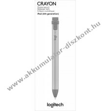 Logitech Crayon digit�lis toll Lightning vezet�k n�lk�li ez�stsz�rke Apple iPad 2018-t�l